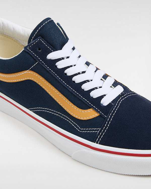 Men Vans Old Skool Sneakers Blue Malaysia | VN8654209