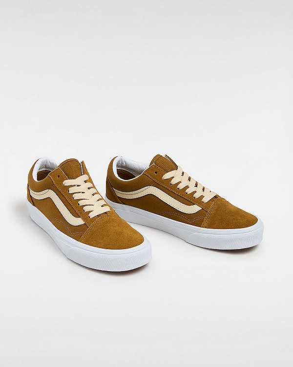 Men Vans Old Skool Sneakers Brown Malaysia | VN1208596