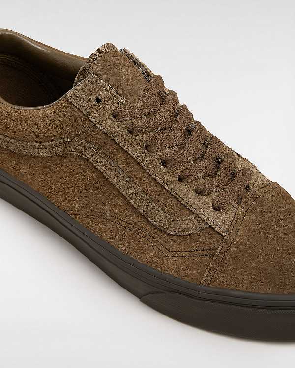 Men Vans Old Skool Sneakers Brown Malaysia | VN7352094