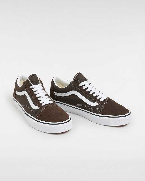 Men Vans Old Skool Sneakers Brown Malaysia | VN8530947