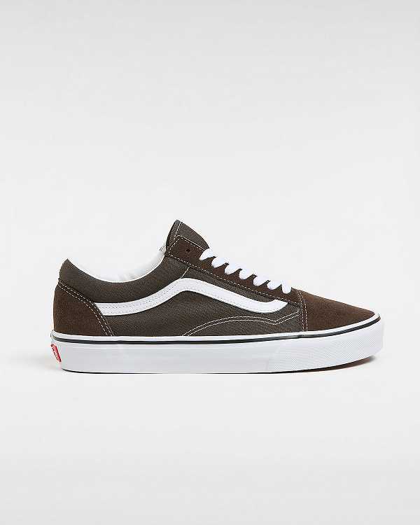 Men Vans Old Skool Sneakers Brown Malaysia | VN8530947