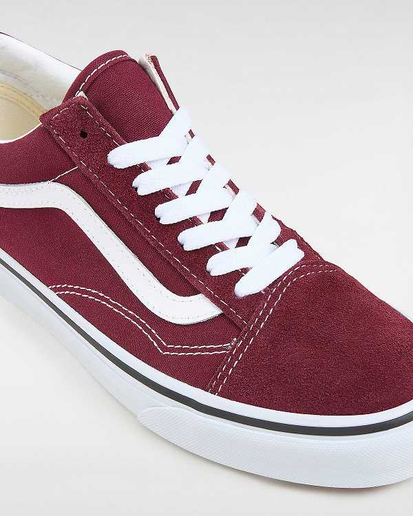 Men Vans Old Skool Sneakers Burgundy Malaysia | VN6587324