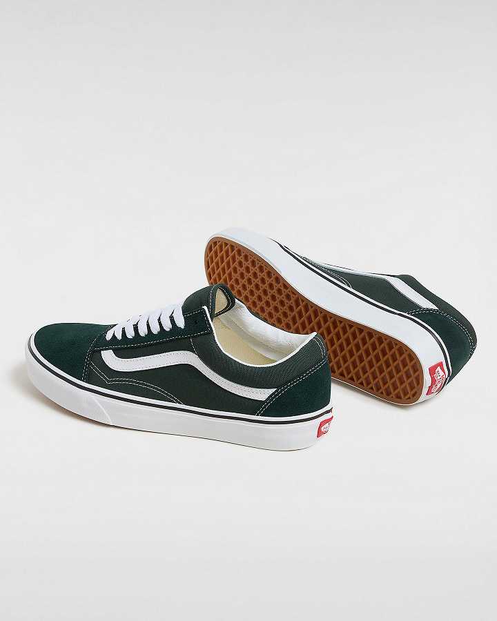 Men Vans Old Skool Sneakers Green Malaysia | VN2798650