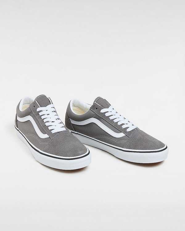 Men Vans Old Skool Sneakers Grey Malaysia | VN7981062