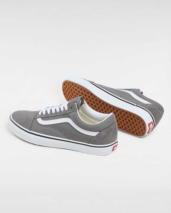 Men Vans Old Skool Sneakers Grey Malaysia | VN7981062