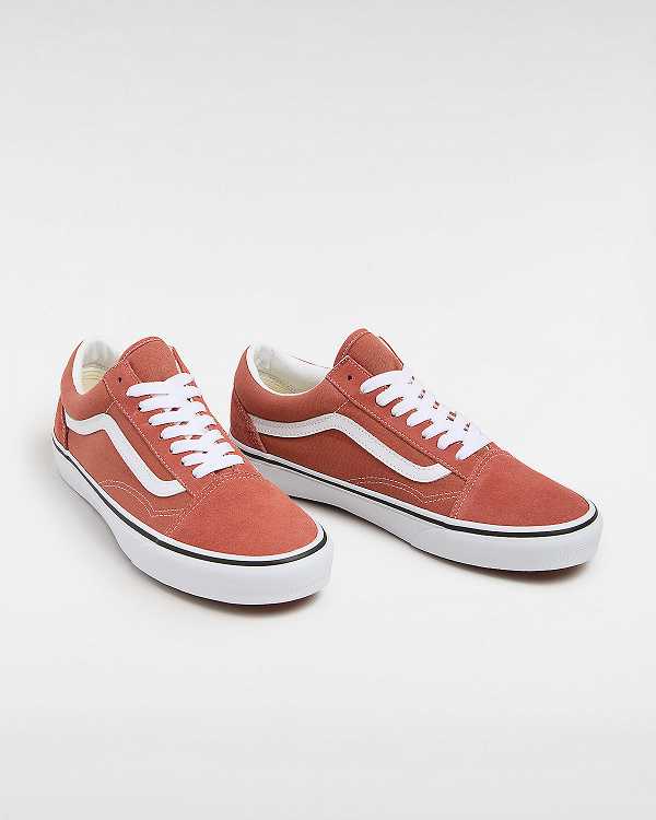 Men Vans Old Skool Sneakers Orange Malaysia | VN7069421