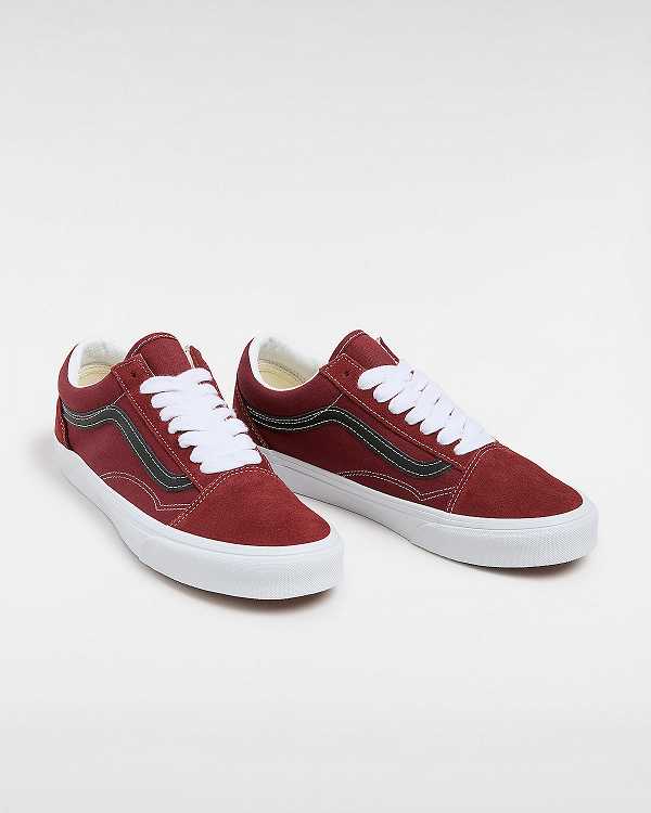 Men Vans Old Skool Sneakers Red Malaysia | VN6402197