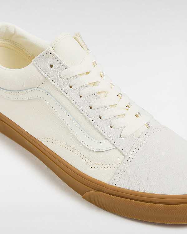 Men Vans Old Skool Sneakers White Malaysia | VN3840751