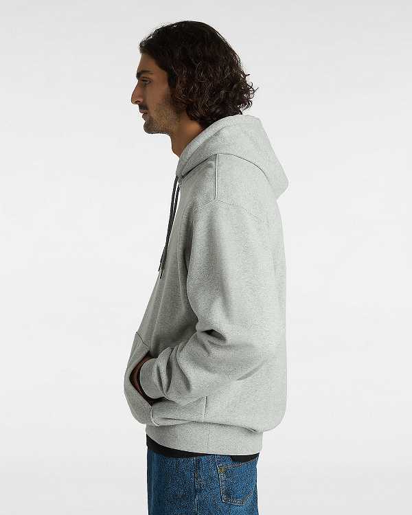 Men Vans Original Standard Loose Hoodie Grey Malaysia | VN9260183