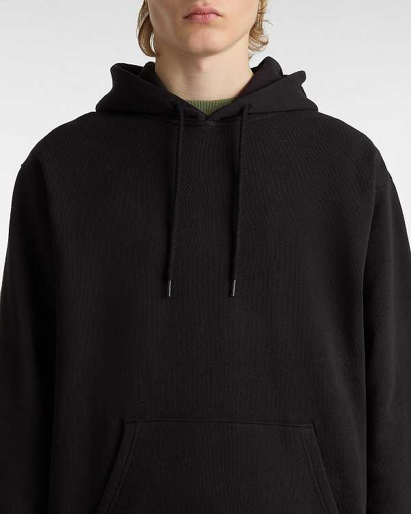 Men Vans Original Standard Loose Hoodie Black Malaysia | VN1028594