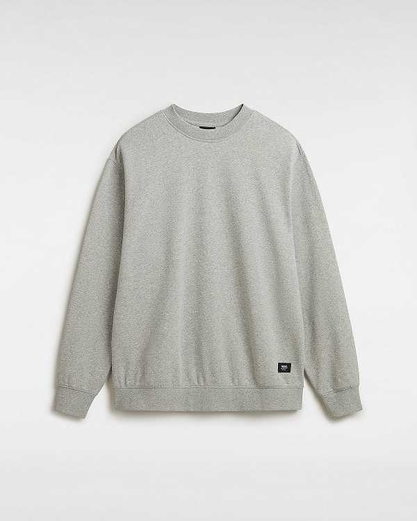 Men Vans Original Standards Loose Crew Sweatshirt Grey Malaysia | VN3642019