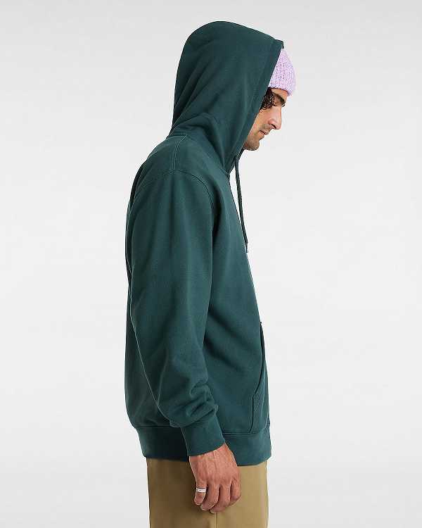 Men Vans Original Standards Loose Hoodie Green Malaysia | VN5816329