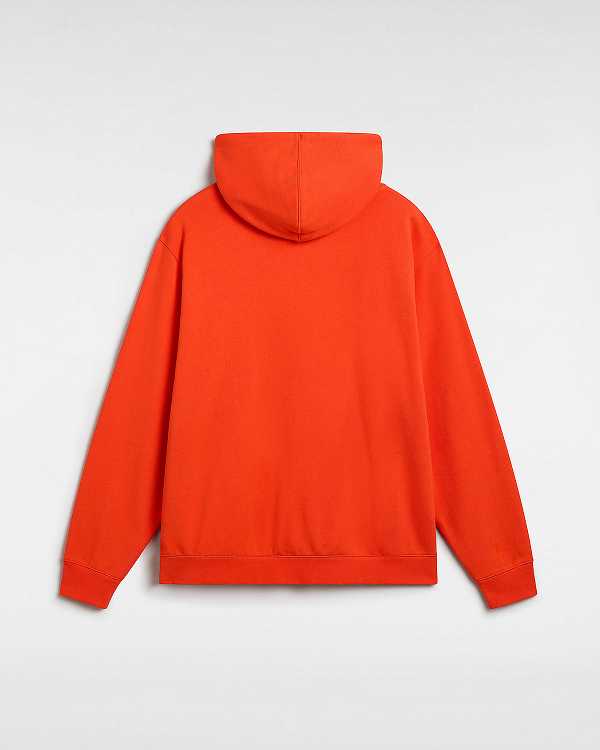 Men Vans Original Standards Loose Hoodie Orange Malaysia | VN2673590