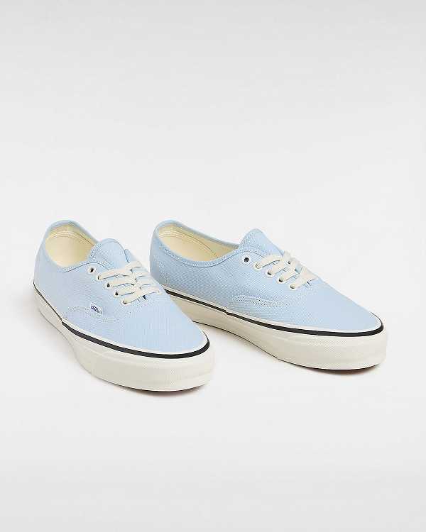 Men Vans Premium Authentic 44 Duck Canvas Shoes Blue Malaysia | VN4631257