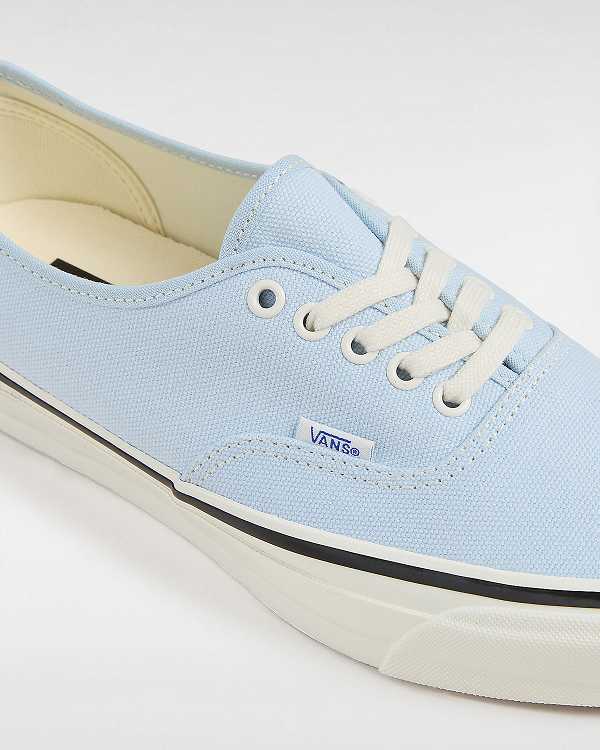 Men Vans Premium Authentic 44 Duck Canvas Shoes Blue Malaysia | VN4631257