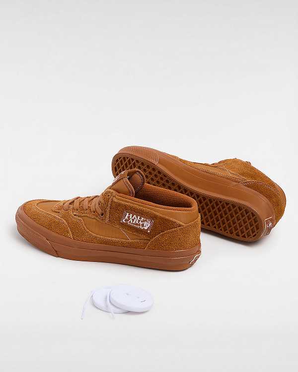 Men Vans Premium Half Cab Reissue 33 Athletic Shoes Orange Malaysia | VN6850713