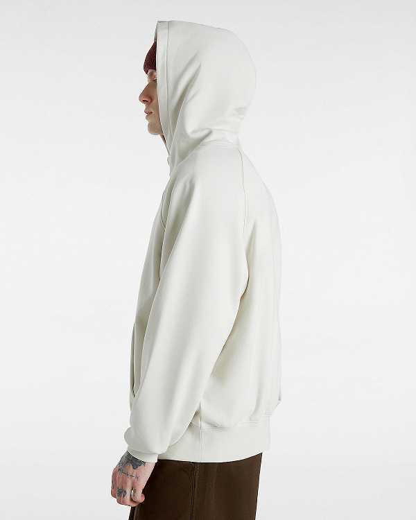 Men Vans Premium Hoodie Beige Malaysia | VN0856712