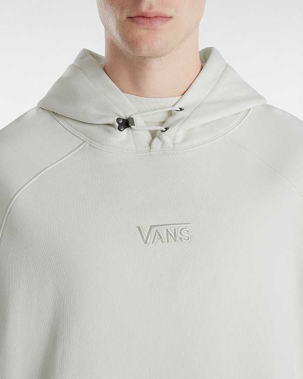 Men Vans Premium Hoodie Beige Malaysia | VN0856712