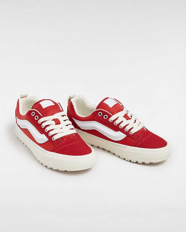 Men Vans Premium Knu Skool MTE-1 Sneakers Red Malaysia | VN8920675