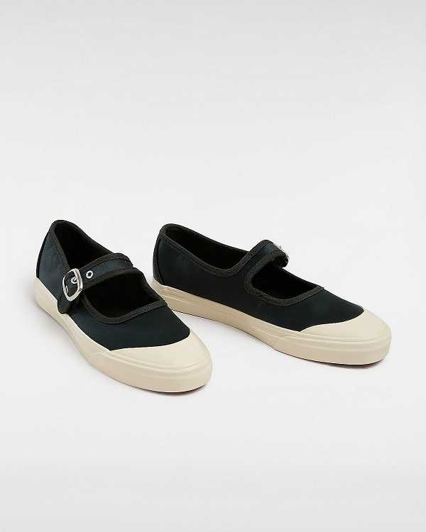 Men Vans Premium Lo Pro Satin Mary Janes Black Malaysia | VN2197384