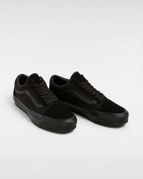 Men Vans Premium Old Skool Skate Shoes Black Malaysia | VN3785620