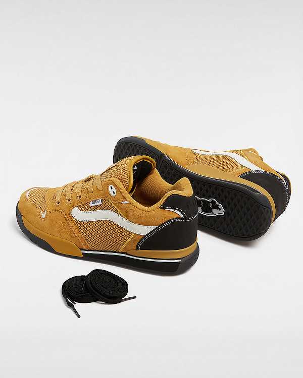 Men Vans Premium Rowley XLT Skate Shoes Yellow Malaysia | VN5038691