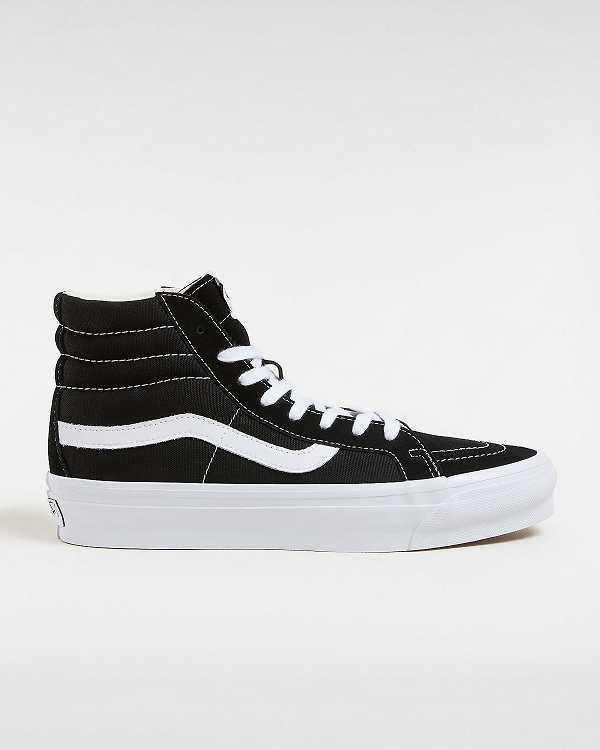 Men Vans Premium Sk8-Hi 38 Reissue Skate Shoes Black Malaysia | VN6853274