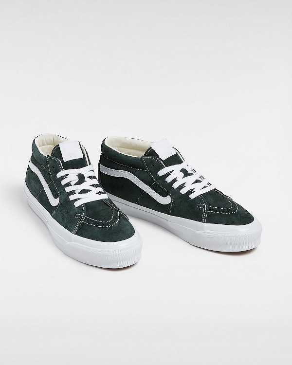 Men Vans Premium Sk8-Mid 83 Sneakers Green Malaysia | VN7621359