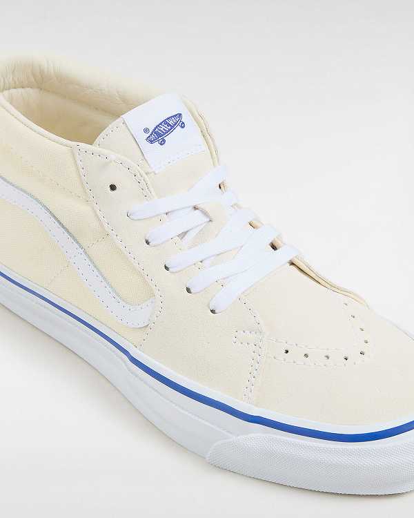 Men Vans Premium Sk8-Mid 83 Sneakers White Malaysia | VN3491650