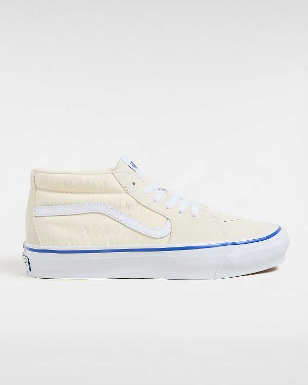 Men Vans Premium Sk8-Mid 83 Sneakers White Malaysia | VN3491650