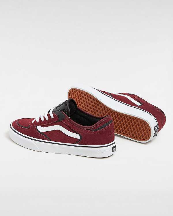 Men Vans Rowley Classic Sneakers Burgundy Malaysia | VN3875942