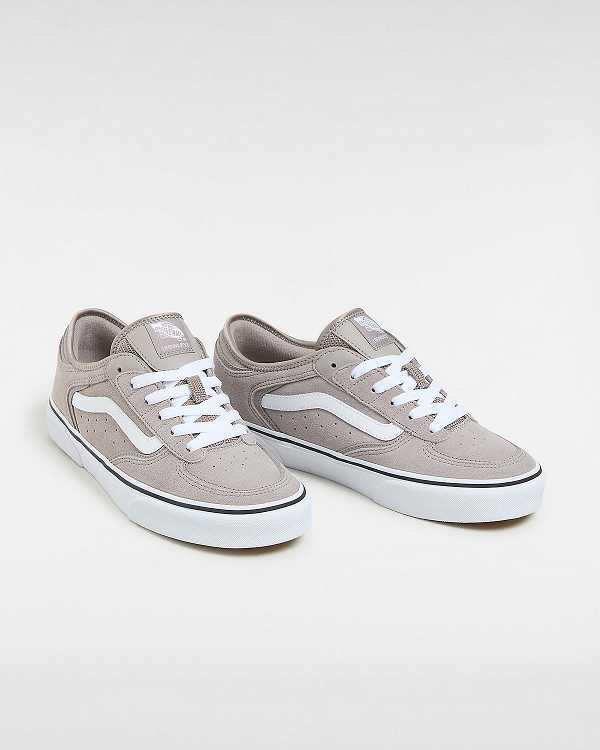 Men Vans Rowley Classic Sneakers Grey Malaysia | VN9620854