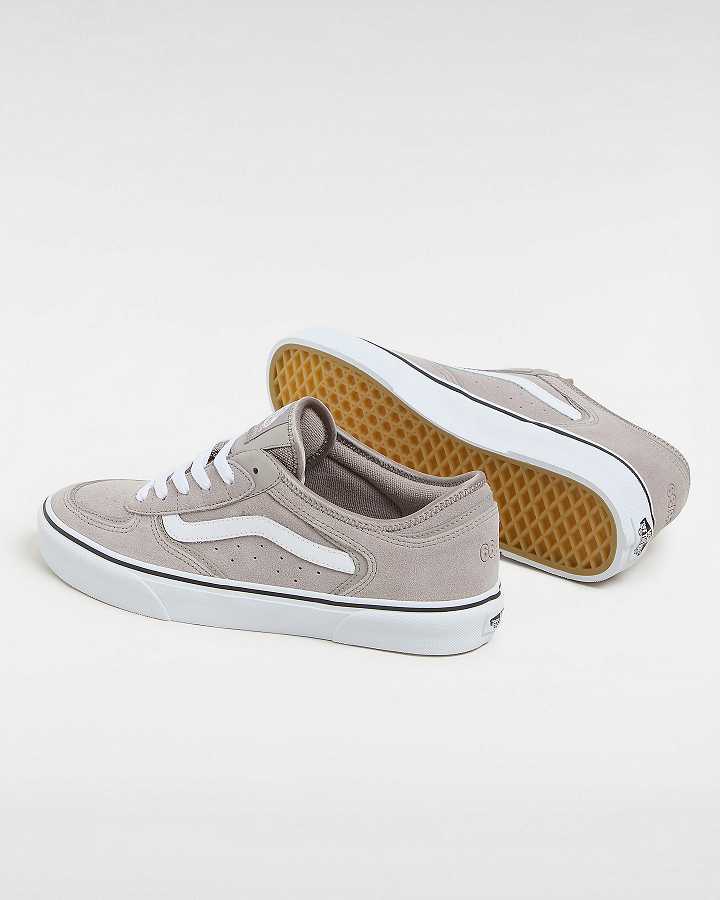 Men Vans Rowley Classic Sneakers Grey Malaysia | VN9620854