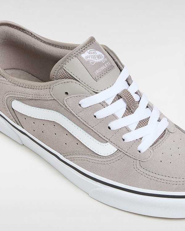 Men Vans Rowley Classic Sneakers Grey Malaysia | VN9620854