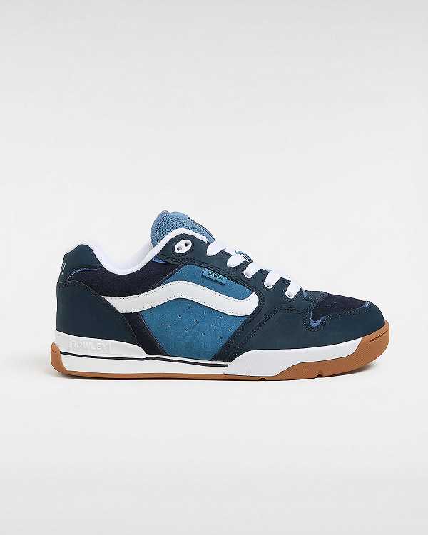 Men Vans Rowley XLT Skate Shoes Blue Malaysia | VN9762841