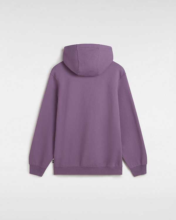 Men Vans Scuttle Hoodie Purple Malaysia | VN6387524