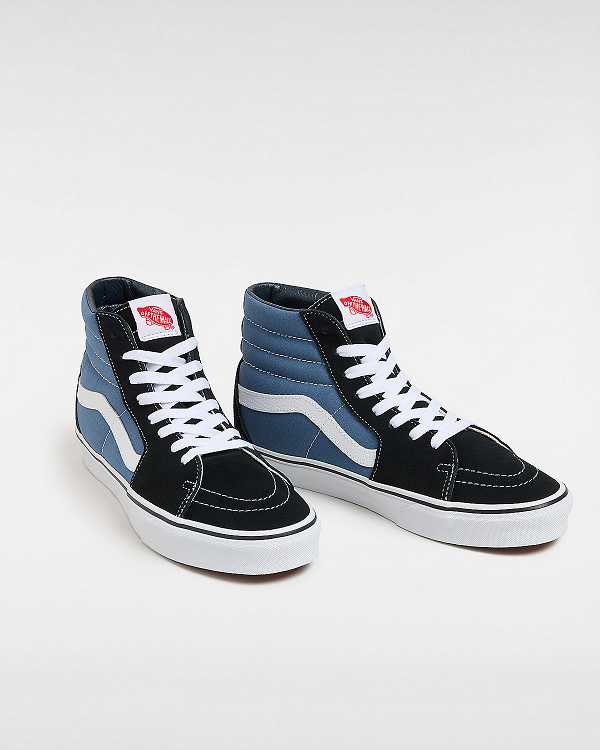 Men Vans Sk8-Hi Sneakers Blue Malaysia | VN0649738