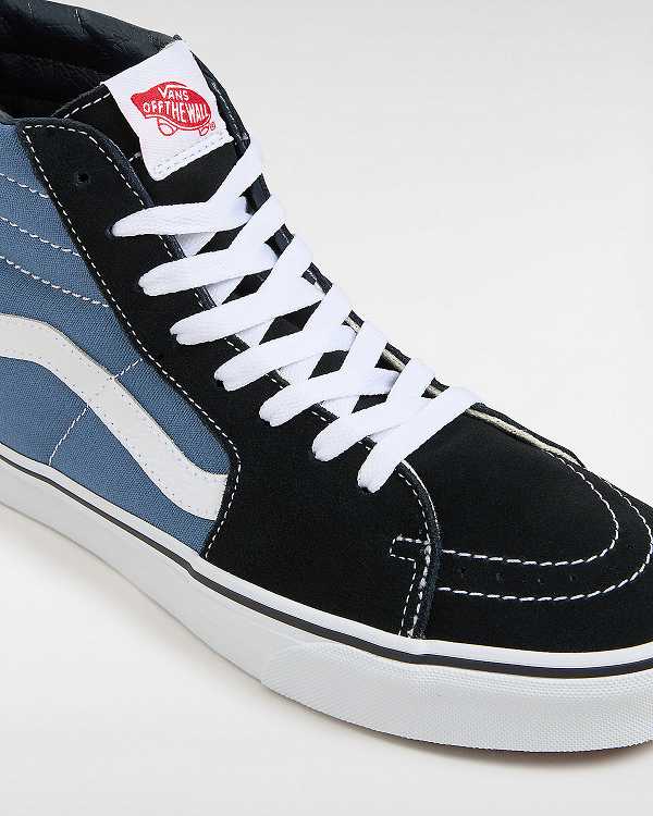 Men Vans Sk8-Hi Sneakers Blue Malaysia | VN0649738