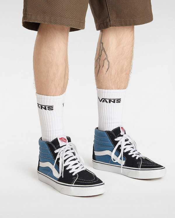 Men Vans Sk8-Hi Sneakers Blue Malaysia | VN0649738