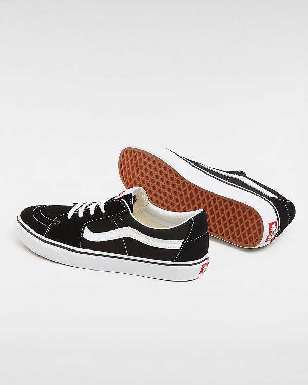 Men Vans Sk8-Low Skate Shoes Black Malaysia | VN2581436