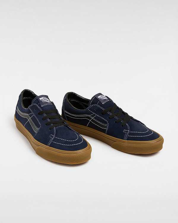 Men Vans Sk8-Low Sneakers Blue Malaysia | VN7164938