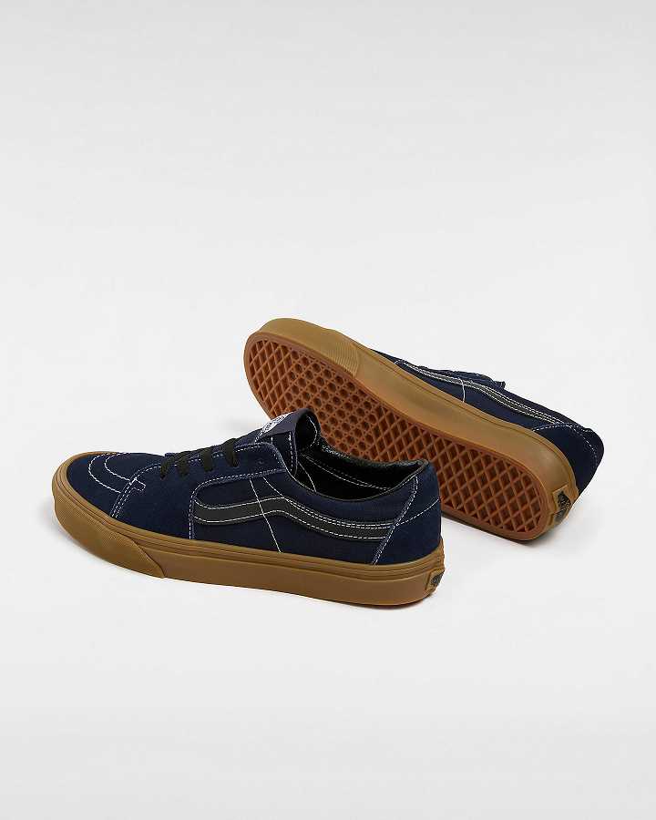 Men Vans Sk8-Low Sneakers Blue Malaysia | VN7164938