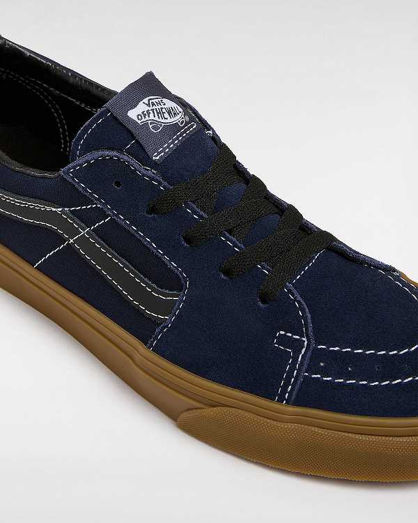 Men Vans Sk8-Low Sneakers Blue Malaysia | VN7164938