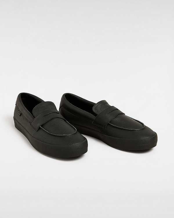 Men Vans Skate Loafers Black Malaysia | VN8047352