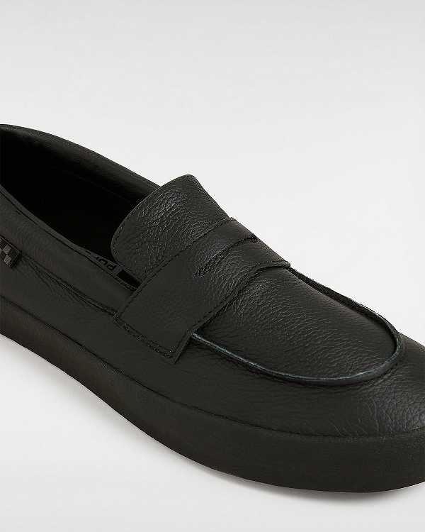 Men Vans Skate Loafers Black Malaysia | VN8047352