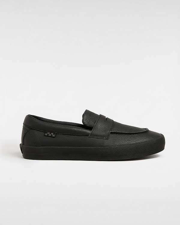 Men Vans Skate Loafers Black Malaysia | VN8047352