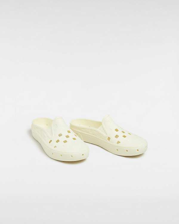 Men Vans Slip-On TRK Mules White Malaysia | VN6174089