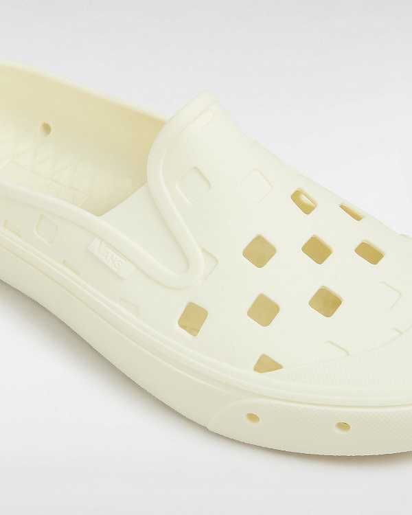 Men Vans Slip-On TRK Mules White Malaysia | VN6174089