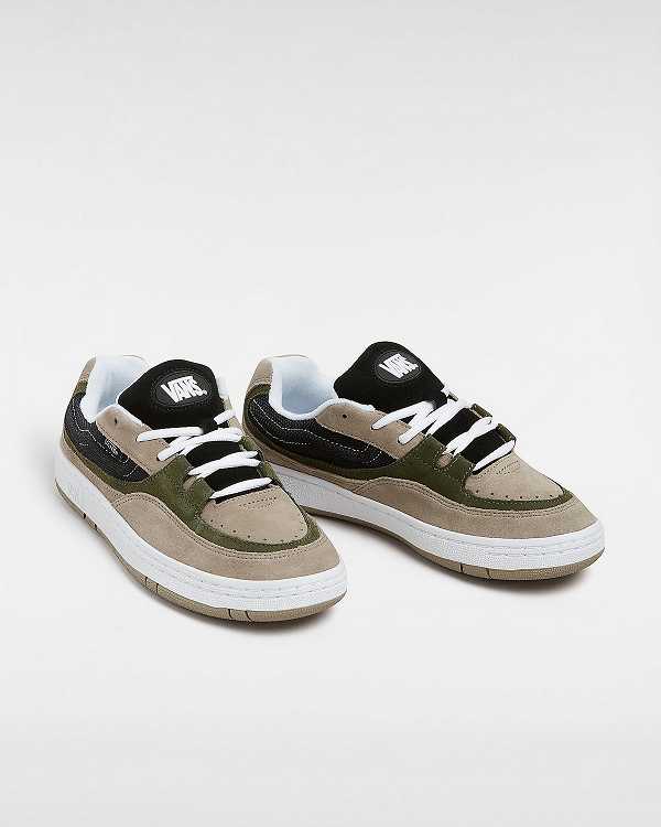 Men Vans Speed LS Skate Shoes Beige Malaysia | VN7054196