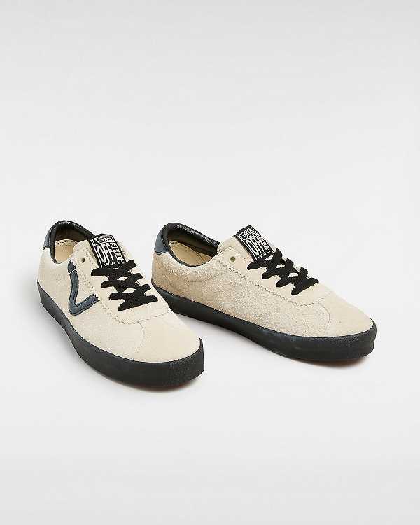 Men Vans Sport Low Sneakers Beige Malaysia | VN2596871